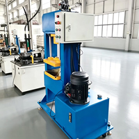 Presse hydraulique à cadre en H 5T-30T en stock (YM-10T) – Machine à riveter multifonctionnelle SHANJIANG avec PLC pour montres et serrures