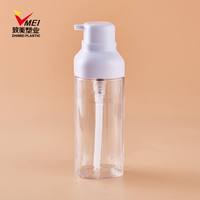 Bouteille double tube PET 500 ml (250+250) personnalisée avec impression couleur, nouveau style, double pompe, double compartiment, pour emballage de shampoing et lotion