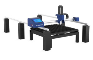 Machine de découpe laser à fibre portable 1500W pour la découpe de plaques en acier inoxydable 1530 et d'aluminium, compatible OEM - Product Image 3