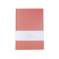 Vente en gros personnalisé lin tissu couverture rigide luxe planificateur 2024 2025 cahiers journaux personnalisables
