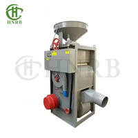 Nouvelle machine à décortiquer le riz à faible température combinée à un moteur diesel de 8 à 10 chevaux avec un moteur principal de 5,5 kW