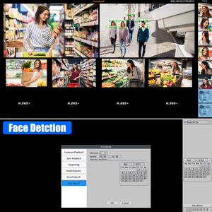 <span class=keywords><strong>Kit</strong></span> de Système de Surveillance Vidéo Dôme <span class=keywords><strong>Filaire</strong></span> PoE 5 Mpx OEM avec Vision Nocturne pour Maison, Enregistreur NVR 4 Canaux Audio et Caméras IP Intérieures - Product Image 6