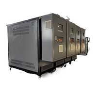 Système de circulation d'huile chauffante à recirculation 24KW à économie d'énergie, pompe de chauffage électrique à huile thermique avec contrôle de la température