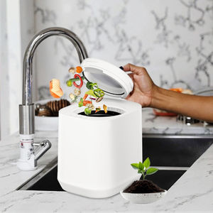 Composteur Électrique Domestique en Acier Inoxydable Écologique 4L, Contrôle par Application, Gestion Continue de l'Alimentation, Technologie Multigrind pour Déchets Alimentaires - Product Image 4