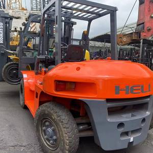Chariot élévateur d'occasion HELI 7 tonnes, modèle CPCD70, 2021-2022, efficace et puissant, avec option moteur d'origine - Product Image 1