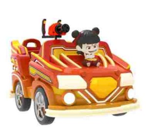 Voiture tamponneuse Spider-Man avec auvent, jouet électrique pour enfants, véhicule de <span class=keywords><strong>parc</strong></span> d'attractions à lumières LED pour enfants - Product Image 6