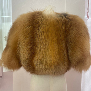 Usine Directe En Gros Pardessus Hiver Femmes Véritable Manteau De Fourrure Femmes Fourrure De Renard Naturelle - Product Image 5