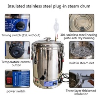 Alambic électrique de 25 L pour la fabrication de brandy à la fraise et de rhum