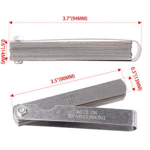 CRASTP Spark Plug <b>Gap</b> Adjustment Tool 4.8x1.0x1.2 Inch Metal For Car Repair - Product Image 2