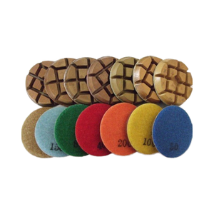 3-inch lai trái phiếu chuyển tiếp kim cương đánh bóng Pads sản phẩm kim loại Mài - Product Image 5