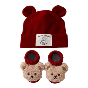 Gorros y mitones para <span class=keywords><strong>recién</strong></span> nacidos, calcetines, gorros de algodón para bebés, <span class=keywords><strong>gorro</strong></span> de <span class=keywords><strong>Hospital</strong></span> infantil, manopla para niñas pequeñas - Product Image 3