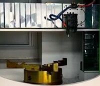 Goodiitech mesin perbaikan roda logam campuran, Finishing CNC bubut sepenuhnya otomatis Laser Akurasi Tinggi tugas berat untuk