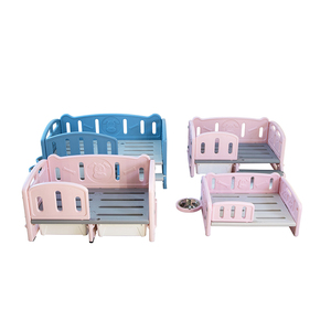 Диван-Кровать Принцесса четыре сезона универсальная средняя кровать для собак однотонные двухъярусные пластиковые кровати для собак - Product Image 2