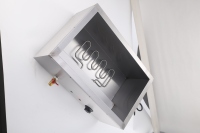 Chauffe-plat électrique en acier inoxydable de qualité commerciale Bain Marie Buffet Table à vapeur Restauration Restaurants Moteur neuf