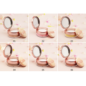 Bronceador <span class=keywords><strong>Iluminador</strong></span> Dorado Resistente al Agua con Brillo, Maquillaje de Ojos en Polvo Suelto, <span class=keywords><strong>Iluminador</strong></span> Metálico de Alta Pigmentación - Product Image 6