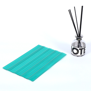 Panneaux de polycarbonate ondulés transparents pour serre, pour utilisation <span class=keywords><strong>en</strong></span> extérieur dans les parcs, tuiles de résistance, <span class=keywords><strong>rouleau</strong></span> de panneaux - Product Image 1