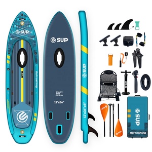 Bote Inflable SUP de Doble Cámara con Pedales y Control Manos Libres, Certificado CE, Kayak para Pesca, Deportes Acuáticos y <span class=keywords><strong>Surf</strong></span> - Product Image 2