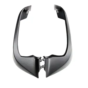 Quality carbon fiber motorcycle parts glossy carbon front upper side panels for Ducati Multistrada 2015