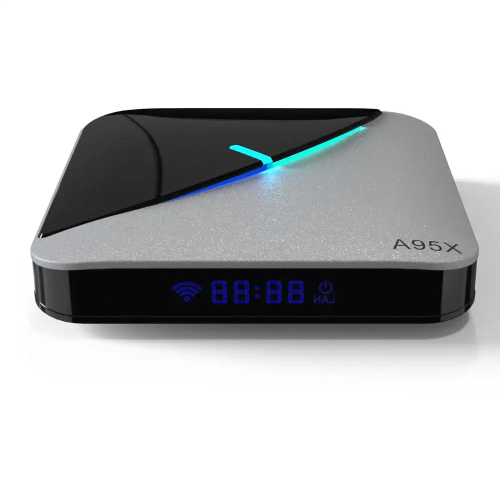 A95X F3 Aria S905X3 Commercio All'ingrosso Scarica Il Manuale Per 8K Smart 4Gb di Ram Android Tv Box RGB Tv