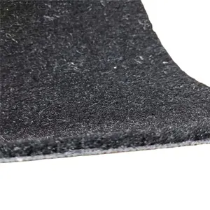 Moderno rotolo di moquette per auto trapuntato con motivo personalizzato tessuto imbottito rivestito in gomma TPR Spike materiale in poliestere