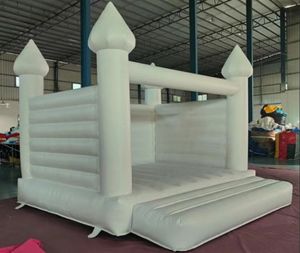 Château gonflable blanc <span class=keywords><strong>neige</strong></span> avec logo gonflable | Décoration de fête d'anniversaire sur <span class=keywords><strong>le</strong></span> thème de la princesse Trampolines Princess Bounce House - Product Image 6