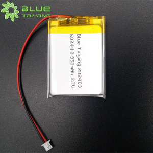 Màu Xanh taiyang <span class=keywords><strong>503448</strong></span> 3.7V 950mAh <span class=keywords><strong>503448</strong></span> pin <span class=keywords><strong>lithium</strong></span> <span class=keywords><strong>polymer</strong></span> - Product Image 1