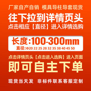 เสาและบูชนำทางนาซิน ขนาด 20 22 25 28 มม. อุปกรณ์เสริมแม่พิมพ์เหล็กชุบแข็งสำหรับโครงแม่พิมพ์ - Product Image 1