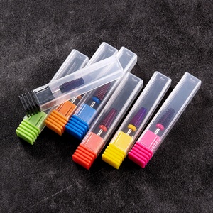 Fraise à ongles 5-en-1 en carbure de tungstène plaqué couleur 3/32 pour le nettoyage des cuticules et le polissage des ongles en acrylique et gel pour salon de manucure - Product Image 4