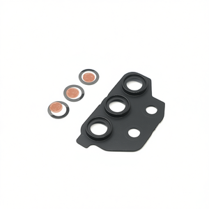 Lente de cámara trasera y embellecedor para Samsung Galaxy A32 5G SM-A326 Negro - Product Image 2