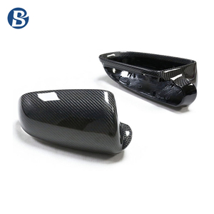 Tapas de cubierta de espejo de fibra de carbono para decoración Exterior 1:1 reemplazo para <span class=keywords><strong>Audi</strong></span> <span class=keywords><strong>A3</strong></span> A4 A6L 6S B7 - Product Image 3