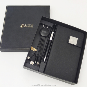 <span class=keywords><strong>Articoli</strong></span> da <span class=keywords><strong>regalo</strong></span> di lusso promozionali di alta qualità A6 Notebook personalizzato Business Office diario <span class=keywords><strong>regalo</strong></span> Set con cavo di ricarica e penna - Product Image 1