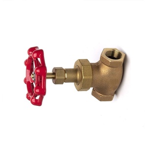 Válvula de bronce de patrón pesado C-Way con vástago de latón, acero inoxidable AISI 410, tamaño de puerto de 2 pulgadas, temperatura media-alta, BSP hembra - Product Image 3