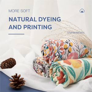 Logo personnalisé nouveau-né à tout-petit: emmailloter en mousseline de bambou 88x64cm confort adaptatif pour chaque utilisation de literie de <span class=keywords><strong>couverture</strong></span> de bébé en mousseline de scène - Product Image 2