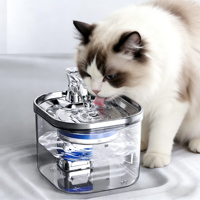 Dispensador de Agua para Mascotas Modelo 2026 - Acero Inoxidable y Plástico de Grado Alimenticio - Dispensador de Agua para Gatos