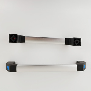 Poignées de meuble ovales tubulaires en alliage d'aluminium, épaissies, polies, durables, design minimaliste - Product Image 1