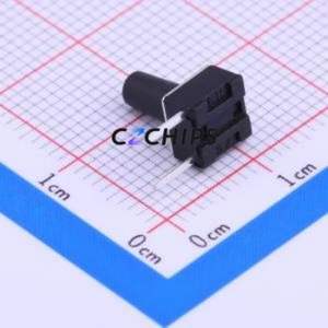 TSA062G100-250 Tactile Switch Through hole Component (THT) Switch Single Pole Single Throw Round Button 2.5N Through Hole - Product Image 2