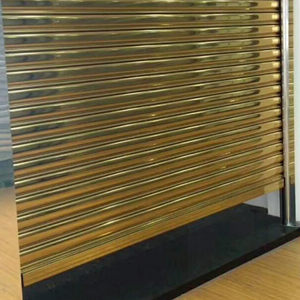 Système de sécurité automatique résistant au vent en acier inoxydable 304 de qualité supérieure, pour zone commerciale, entreprise, usine, porte à enroulement - Product Image 1