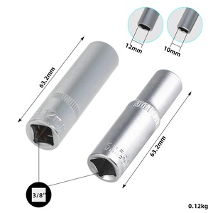 ชุดเครื่องมือถอดหัวเทียน HTL Universal Spark Plug Removal Tool Set แบบหกเหลี่ยม พร้อมหัวต๊าปเกลียวกลับด้าน สำหรับหัวเทียนที่หัก ชุดถอดหัวเทียนแบบถอนออก - Product Image 3