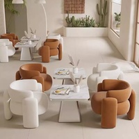 Fauteuil d'appoint moderne et simple en bois personnalisable pour salon, espace de beauté, zone de réception