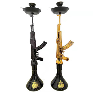 Kit de Inicio de Narguile AK 47 de Resina Económico, Juego de Shisha de Lujo con Accesorios Completos y Boquillas, Se Aceptan Pedidos Pequeños - Product Image 5