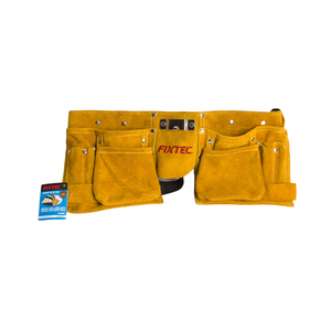FIXTEC Hot Style Multifunctional <b>Tool</b> Suede Leather Waist <b>Belt</b> Bag With 11 Pockets for Electrician Repair FHTB2055L/FHTB2258L To - Product Image 6