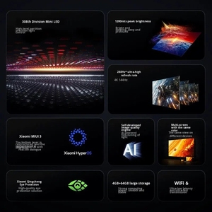 ทีวี CN Redmi X98 2026 ขนาด 98 นิ้ว มินิ LED 880 โซน 1300nits 4K 288Hz สมาร์ททีวีสำหรับเล่นเกม รุ่นใหม่ - Product Image 4