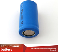 Batterie au lithium LiFePO4 tri-éléments WYYB 18350 900mAh 3.7V rechargeable 3000 cycles certifiée ROHS -20C 35C Batterie de puissance