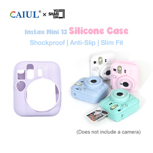 Housse de protection en silicone pour <span class=keywords><strong>Instax</strong></span> Mini 13, étui souple, protection intégrale anti-rayures, coque portable, écologique, étui <span class=keywords><strong>Instax</strong></span> - Product Image 2