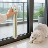 Jouet automatique pour chat à monter sur porte, jouet volant pour chat, design moderne en silicone