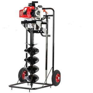 מכונת קידוח ניידת נייד נייד מעובה שדה ספירלה סבך חדש שניים-ארבעה שבץ דלק מטען מטען חפר - Product Image 6