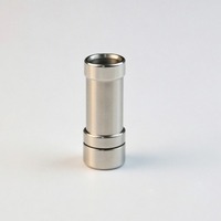 Petits fermoirs de sécurité cylindriques plaqués multicolores, connecteurs à poussoir pour breloques, accessoires de bijoux DIY polyvalents et durables