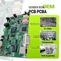 Servicio de ensamblaje y entrega llave en mano de PCB OEM, PCB personalizado, SMT y PCBA para productos de placas de circuito electrónico