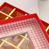 Boîte Cadeau Rigide Premium en Carton pour Chocolats, Contenant de Confiserie pour la Saint-Valentin, Desserts, Fêtes et Cadeaux de Fêtes