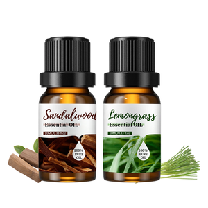 백단향 에센셜 오일 10ml 세트, 디퓨저 & 스킨케어용 퓨어 아로마테라피 오일 - Product Image 4